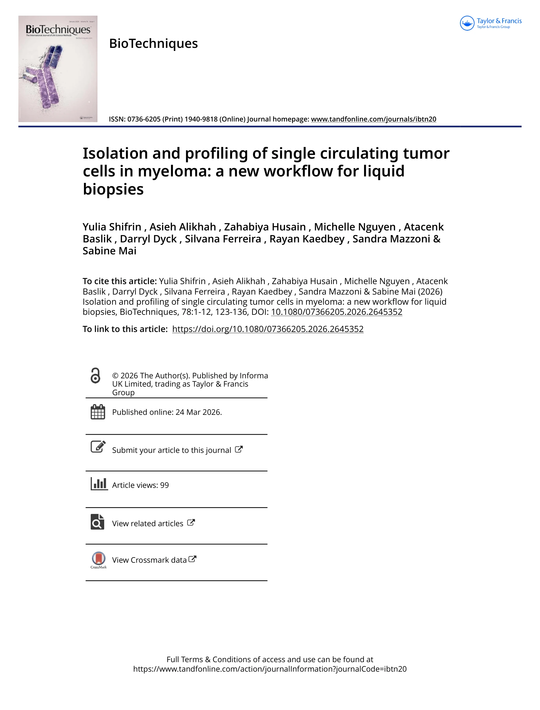 2026 myeloma shifrin y pmid 41873241 biotechniques isolation and profiling of single 1 01